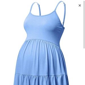 Light blue | Large | Maternity Dress